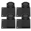 4Pcs Set Furniture Leg Adjustable Height Aluminum Alloy Square Support for Sofa Cabinet60mm