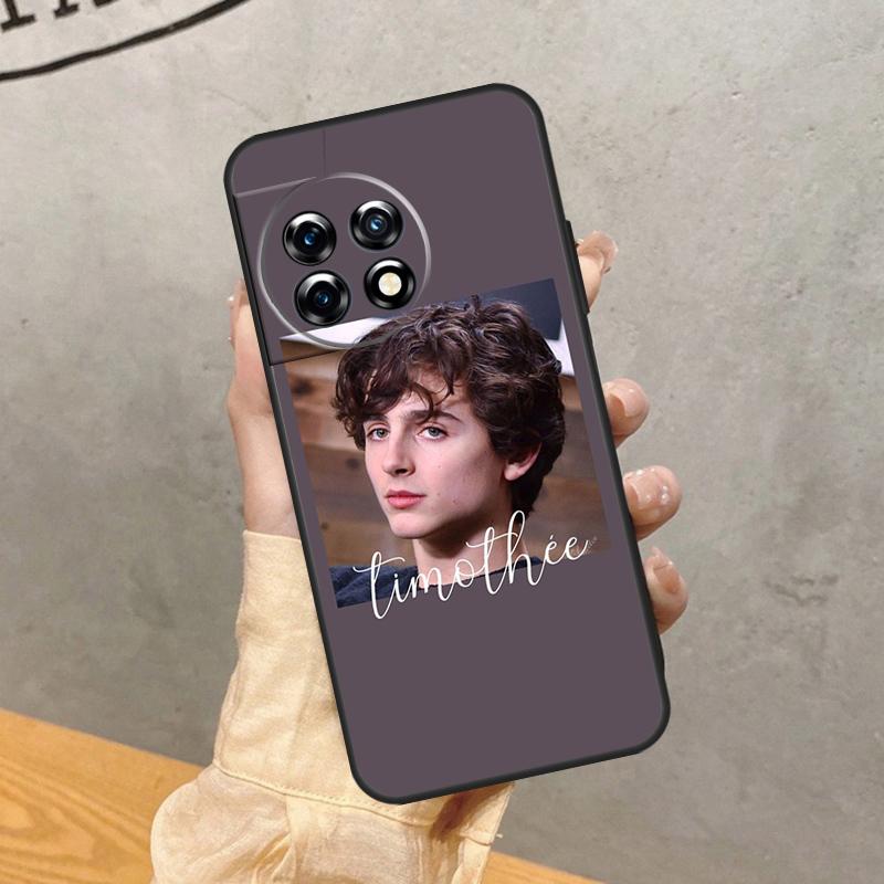 Чехол Timothee Chalamet для OnePlus 15 15R 13 13R 13T 12 12R 11 10 10R 10T 8T Nord 5 CE 4 2 3 Lite N20 N30