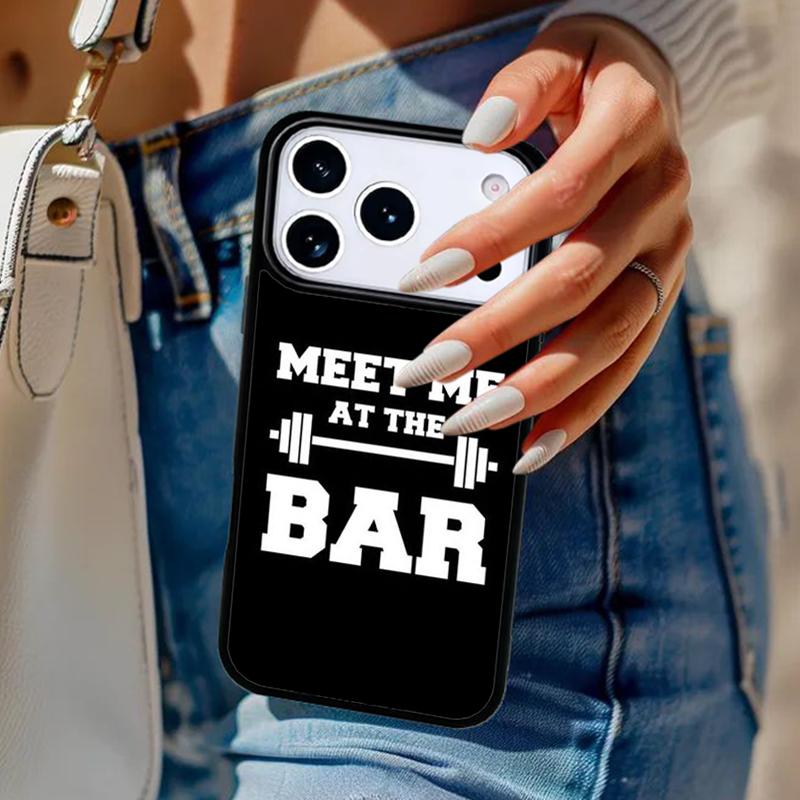 Bodybuilding Gym Fitness soft Phone Case For iPhone 17 Air 14 15 13 12 Max Cover For Apple 14 15 16 16e 11 Pro Max Plus Coque