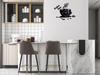 COFFEE TIME 3D CUP WALL CLOCK