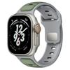 Силиконовый ремешок для Apple Watch 49 мм 46 мм 45 мм 44 мм 42 мм 41 мм 40 мм, мужской спортивный ремешок для iWatch Series 10 9 8 7 6 5 4 Se Ultra 1 2