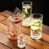 50ml/230ml/250ml/315ml Creative Carved Wine Glass Transparent Juice Cold Drink Cups Whiskey Glass Drinking Glasses Water Bottle
