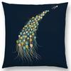 Latest Magical World Unknown Loch Ness  Colorful Pure Curiosity Cushion Cover Sofa Throw Pillow Case Big Octopus Zombie