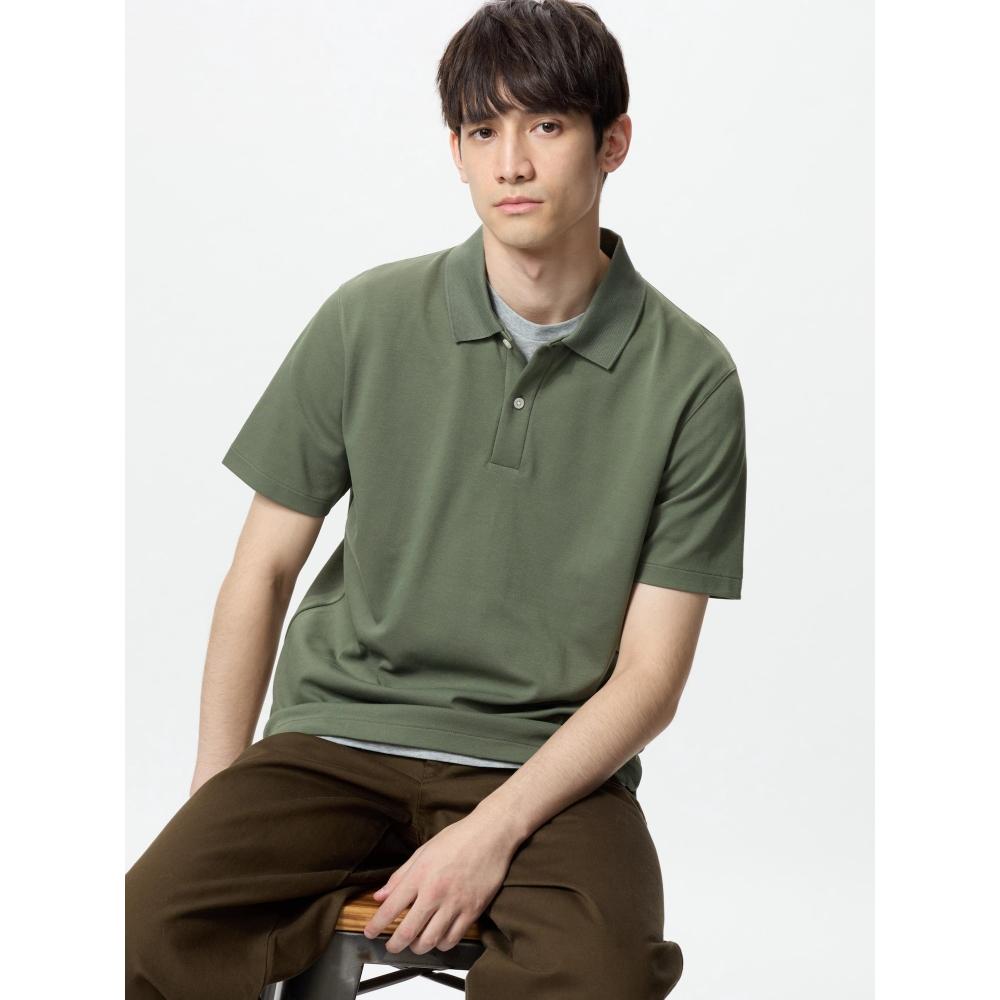 Uniqlo Футболка-поло Airism Cotton Pique