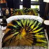 Color Tie Dyeing Double Bed Duvet Cover Set Queen Calico Twin Size Comforter Bedding Set Single Complete Set