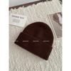 New Knitted Hat for Women In Autumn and Winter Korean Version Versatile High-quality Wool Hat Riding Warm Plus Velvet Thickened Cold Hat for Men