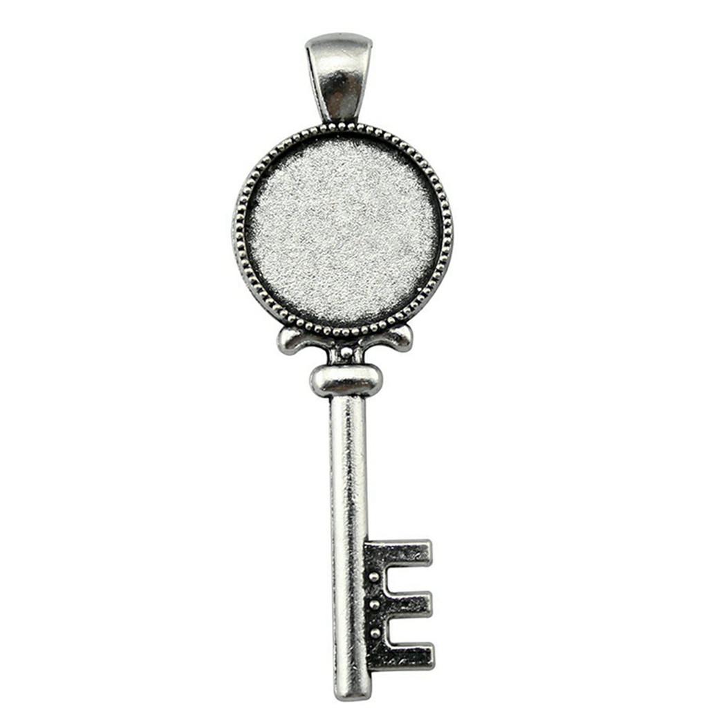 Аксессуары Детали Подходят Круглый 18 мм Стеклянный Кабошон Основа Настройка Лоток Винтажные Ювелирные Изделия Принадлежности QA018