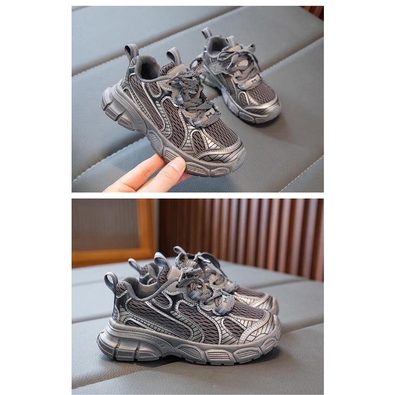 Спортивная обувь для папы на платформе Детская обувь Обувь для больших детей Обувь для малышей Мальчики Девочки