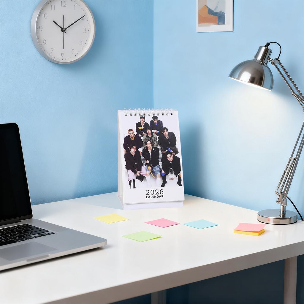 Известный календарь с участниками бойз-группы, Коллекционный календарь, Коллекционный, Подходит для фанатов