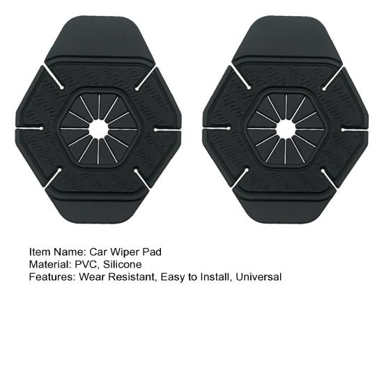 2 шт., силиконовая накладка для рычага стеклоочистителя, универсальный грузовик, внедорожник, защита для отверстия в рычаге стеклоочистителя, защита от пыли, автомобильные внешние аксессуары