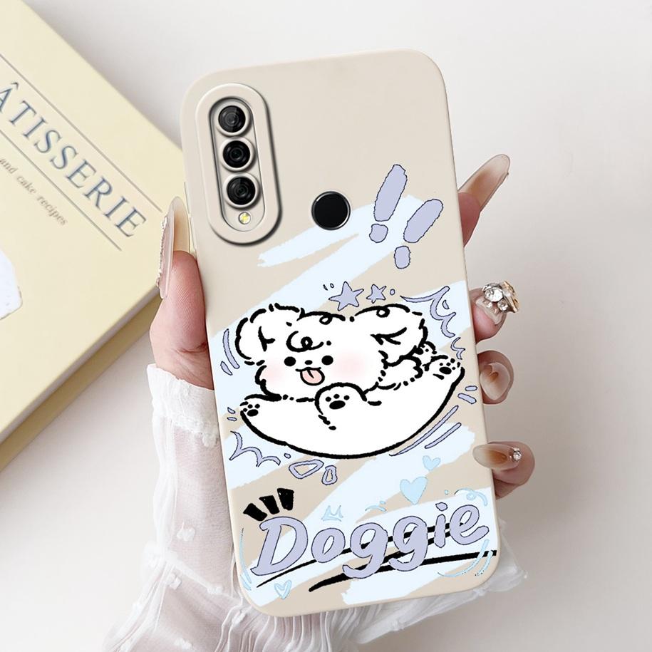 Чехол для Huawei P30 Lite MAR-LX1A Чехол Милый Мультяшный Защита Камеры Мягкий Чехол для Телефона Для Huawei P30Lite Nova 4e Honor 20S Capa