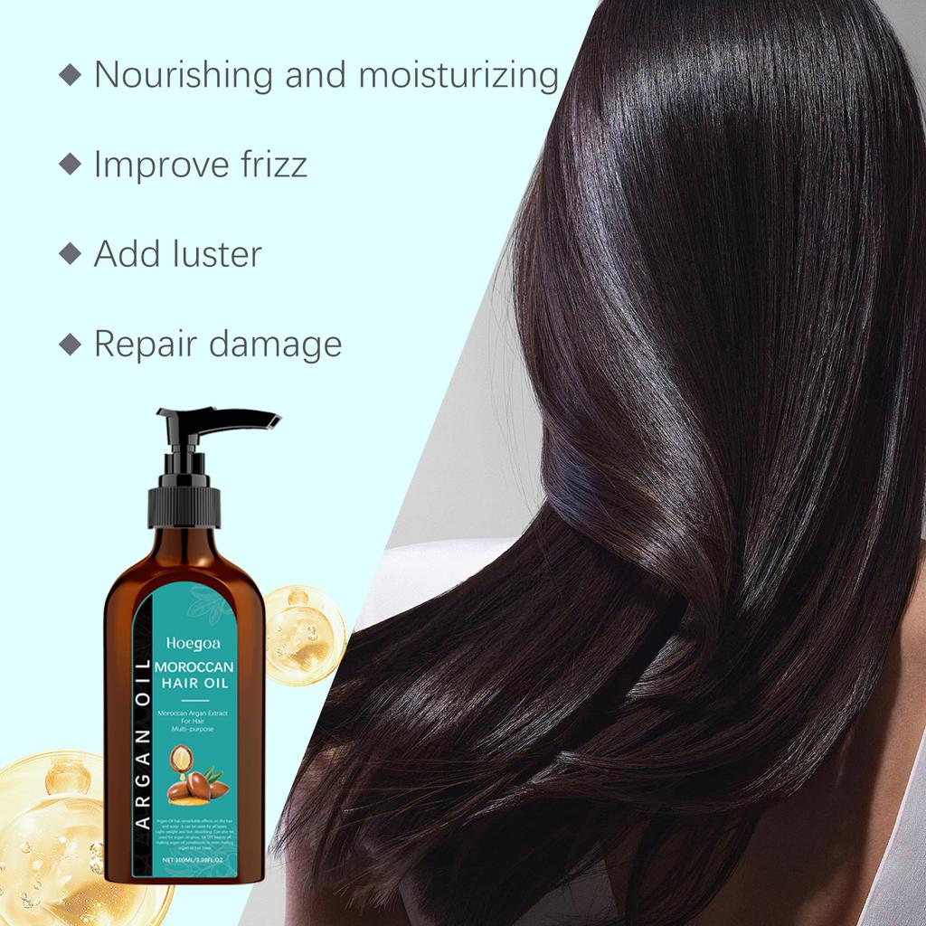 Hair care essential oil: gently nourishes, moisturizes, hydrates, reduces dryness, and enhances shine