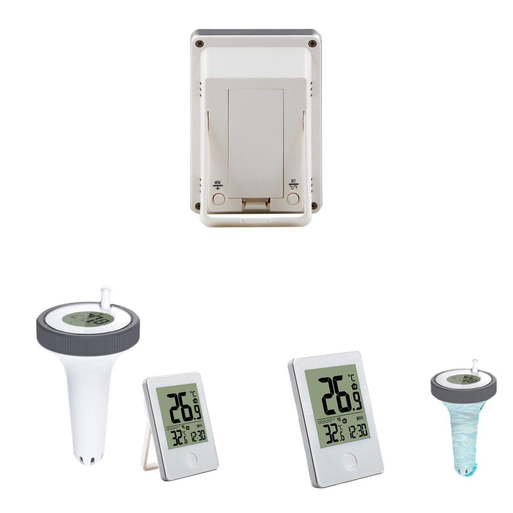 Water Pool Thermometer Wireless Floating Fish Tank Water Temperature Gauge For Summer Swimming Pools