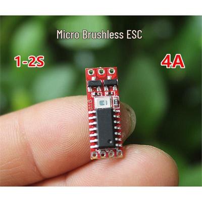 Микро RC Бесколлекторный Контроллер Двигателя ESC, 1S-2S, 4A-8A