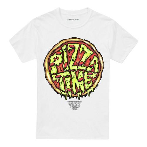 TMNT Unisex Adult Pizza Time T-Shirt