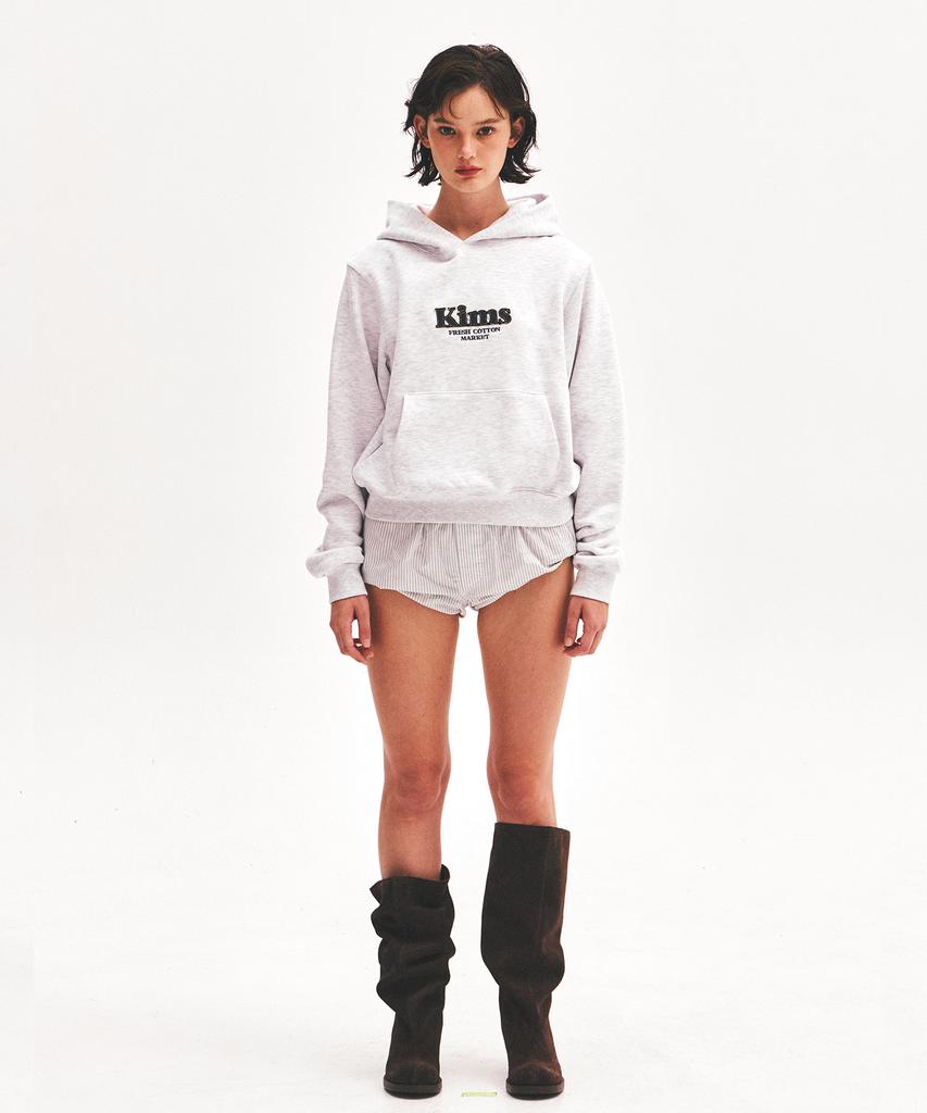 Худи Bam Denim App Серое