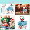 Christmas Santa Theme Party Decorations Gift Box For Celebrations And Surprises