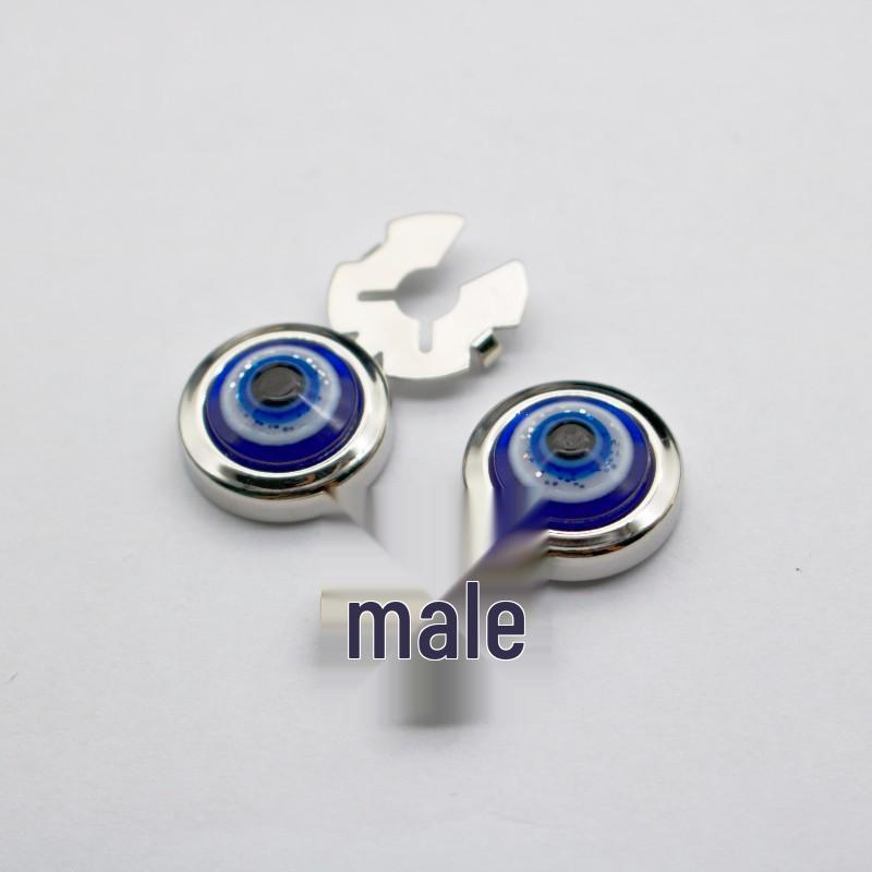 Baroque Classic Pattern Metal Cufflinks for Men's French Shirt Sleeves