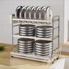 3-Tier Luxury Carbon Steel Dish Drying Rack
