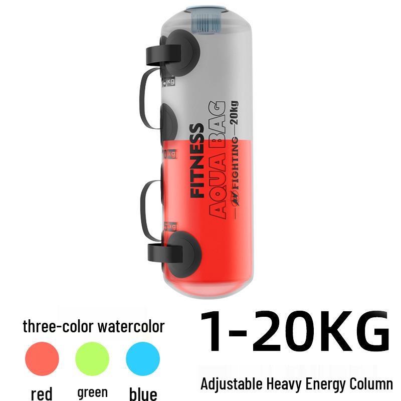 Portable Inflatable Weighted Water Bag for Strength and Balance Training