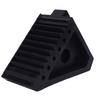 Heavy Duty Rubber Wheel Chock 6.9 X 3.9 X 5.9in Weather Proof Anti Slip Portable Tire Block for Car