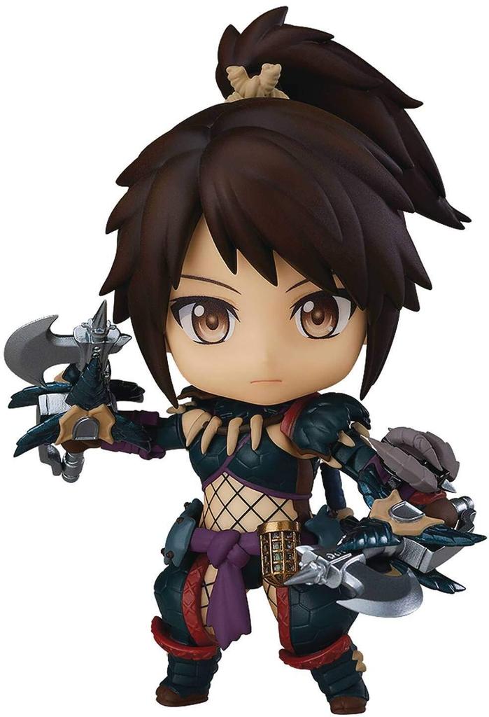 Nendoroid Monster Hunter Iceborne Hunter Nargacuga Alpha DX ABS PVC Painted Movable Figure World Ver. Non-Scale &
