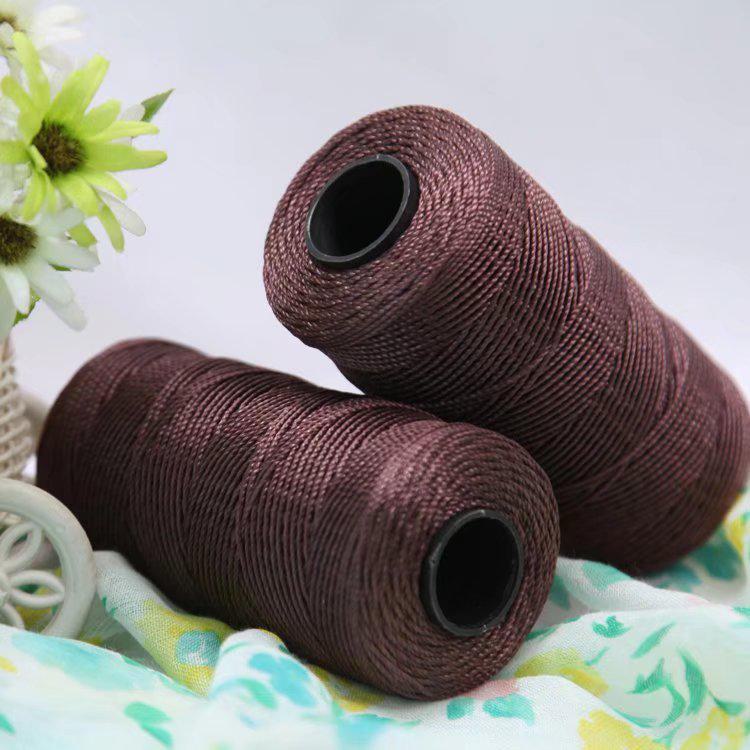 Ice Hemp Yarn: 3-Strand Hand-Woven Crochet DIY Kit