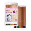 Tombow Colored 12 Colors Elementary School Students Design for 6 Years of Hello Nature Emperor Pencils, (Hexagonal Shaft), (Simple Use), Penguin,