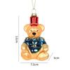 Rooster Panda Elephant Shape Christmas Ornaments Colorful Hanging Ornaments  Scene Arrangement