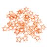 50Pcs Fancy Paperclips 5 Pointed Star Style  Metal Widely Applicable Cute Paper Clips for Off