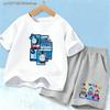 Thomas Train Kids Summer Clothes Set Soft Airy Polyester Tee Relaxed Fit Shorts Stylish Outdoor Activity Wear For Boys Girls