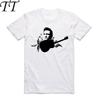 2019 Summer Fashion Men Women Print Johnny Cash White T Shirt Short Sleeves O Neck Cool Casual Rock N Roll Unisex Tshirt