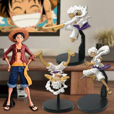 Аниме One Piece Фигурка Игрушка 18 см Ника Манки Д. Луффи Фигурки Действия Куклы ПВХ Модель Коллекционная Статуя Игрушка Подарок В наличии
