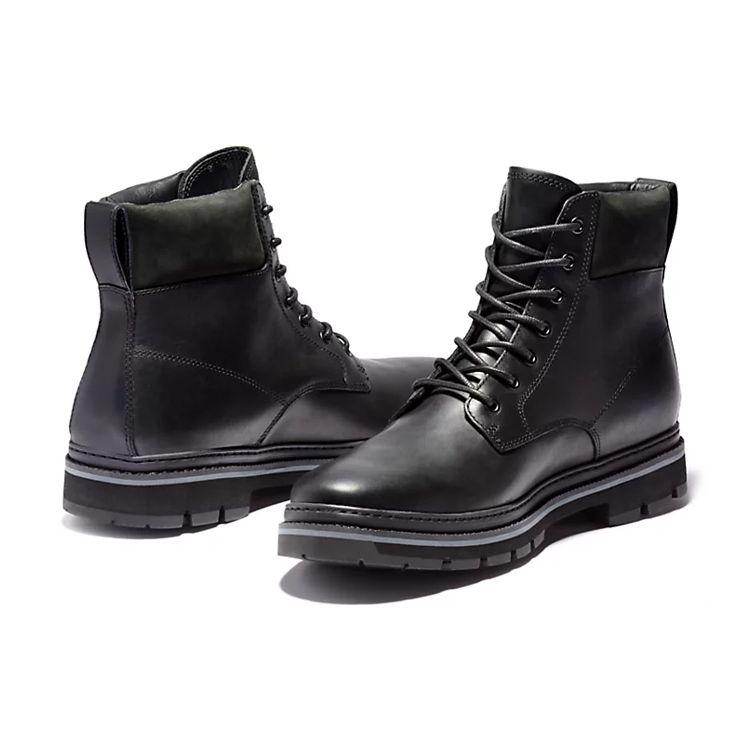 Timberland Port Union Удобные повседневные короткие ботинки мужские ботинки черного цвета A2KYW015