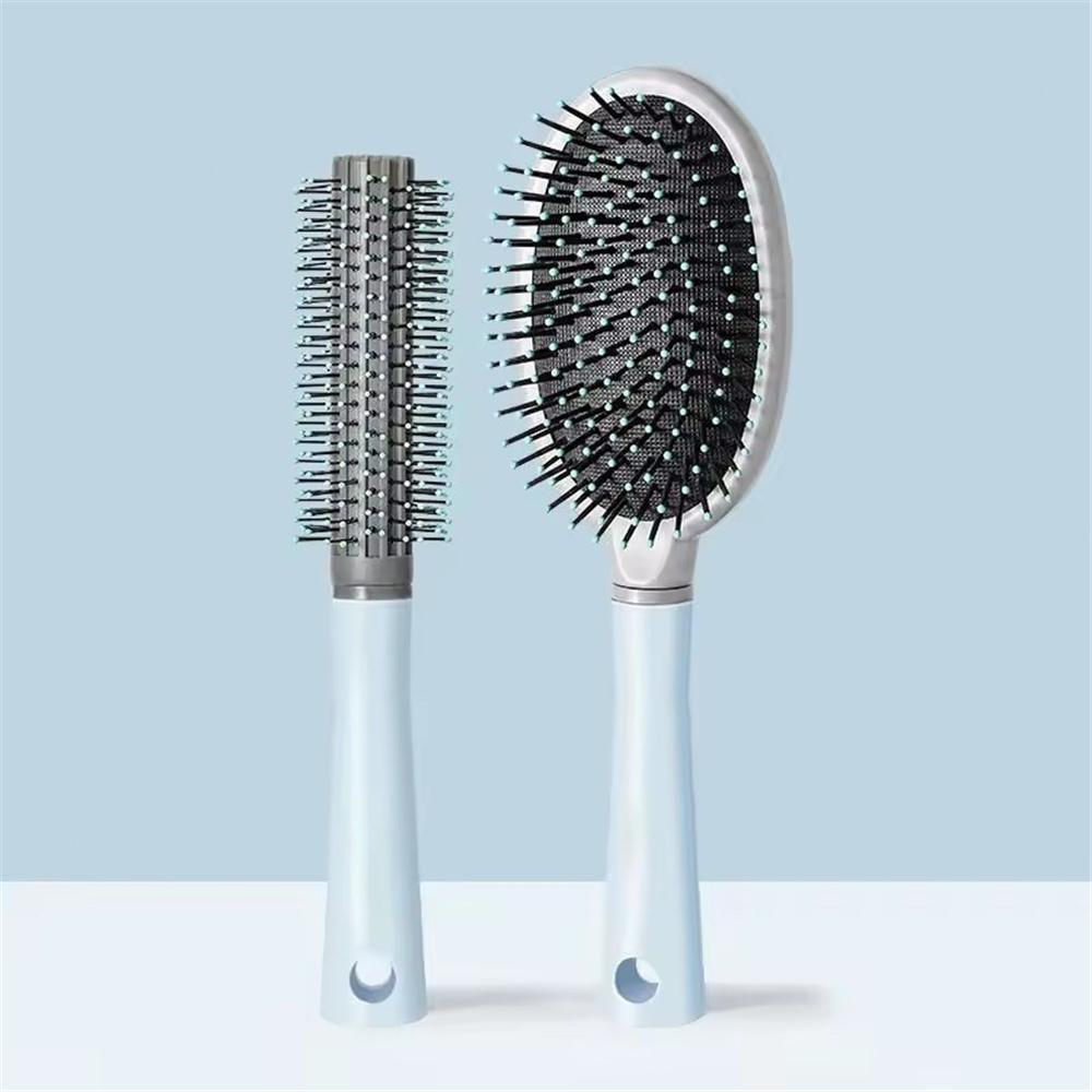 Faster Blow Drying Cushion Brush Vented Curved Curling Comb Trendy Styling Tools for Women