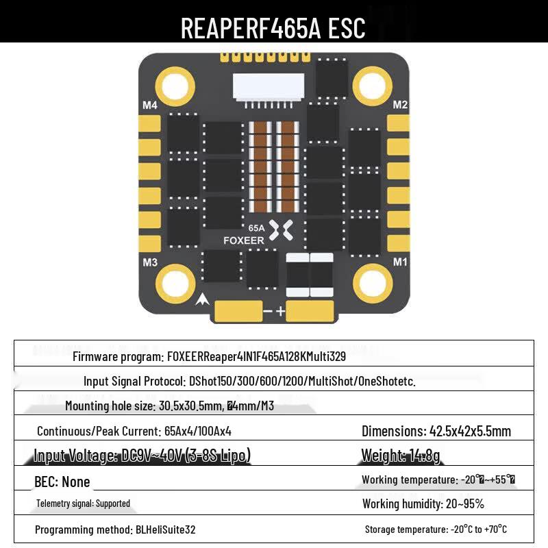 Полетные контроллеры и ESC серии FOXEER FPV F722 V4