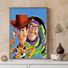 5D DIY Diamond Art Painting Kits for Adults, Woody and Buzz Lightyear Full Round Crystal Diamond Kits for Beginner for Home Wall Decorate