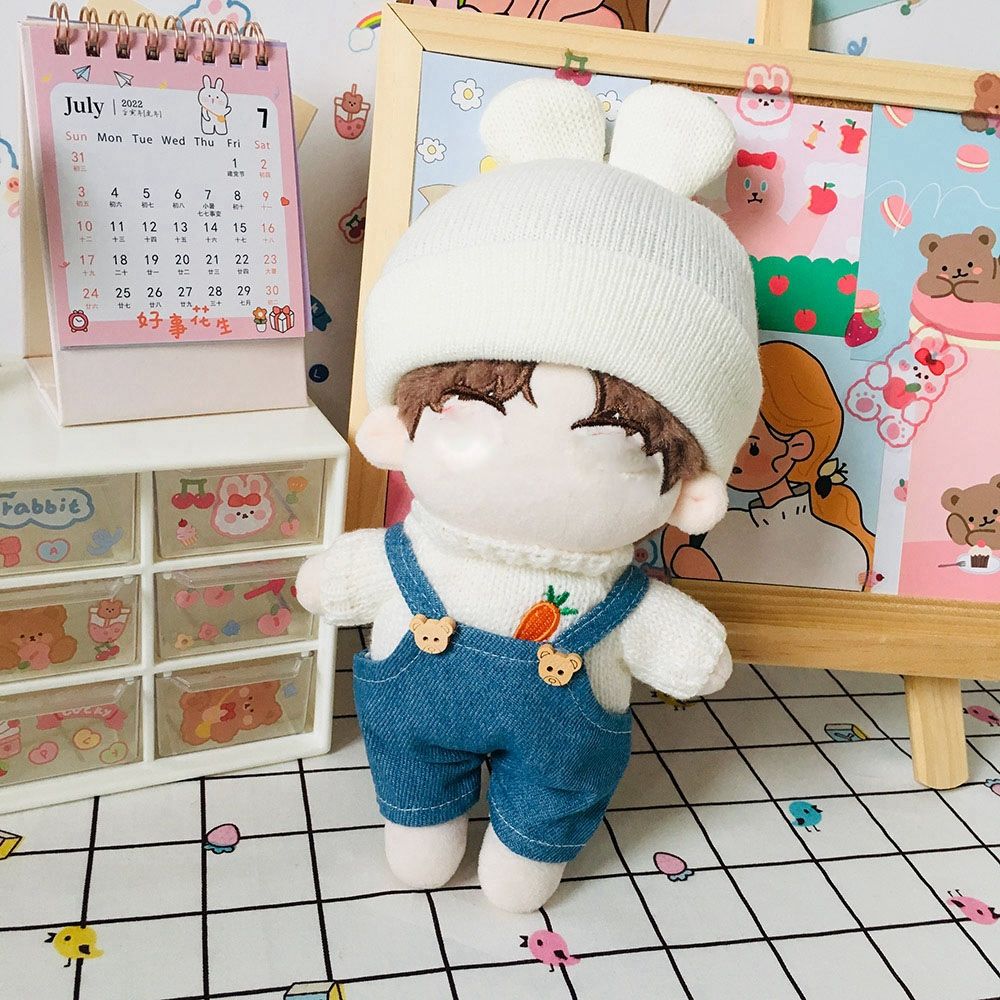 for Idol Dolls Knitted Sweater Clothes Doll Pants Suit Dolls Cartoon Sweater 20cm Doll Clothes