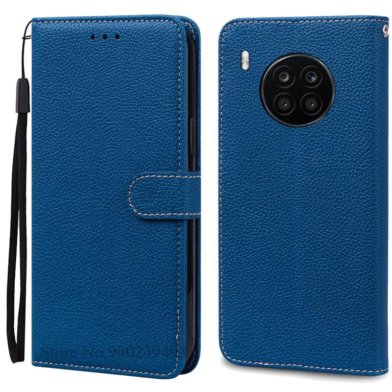 Чехол для Honor 50 Lite NTN-L22 NTN-LX1 NTN-LX3 кожаный чехол-книжка с откидной крышкой для Huawei Honor 50 Lite чехол для телефона Fundas