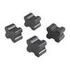 4 Pieces Car Coil Spring Spacers Coil Spring Booster Kit Black Heavy Duty Spiral Spring Cushion Rubber Coil Spring Spacers