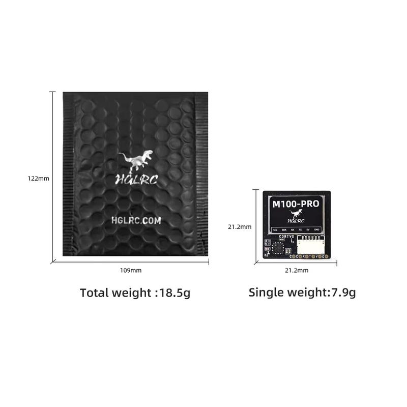 HGLRC M100-5883 GPS / M100-PRO GPS / M100 MINI GPS /M80 PRO /M80 GPS для FPV гоночного дрона квадрокоптера фристайла RC модели дрона