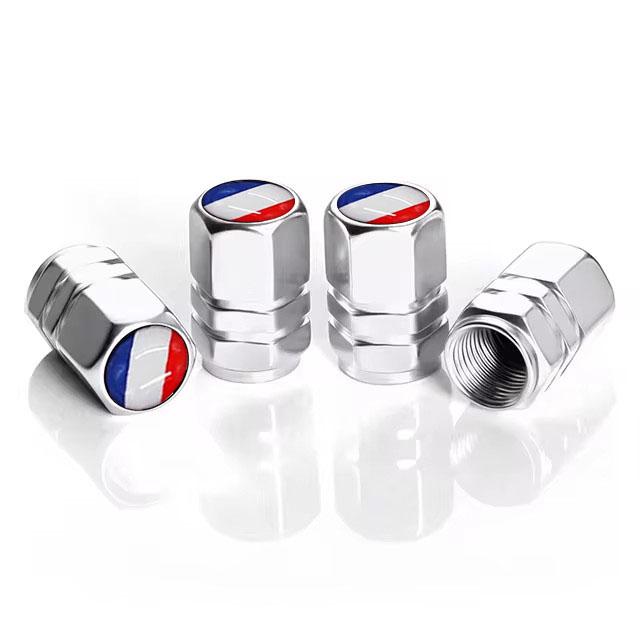 4pcs Aluminum Alloy Car Wheel Tire Valve Caps Tyre Rim Stem Covers Dustproof Tire Cap For Honda Toyota Seat VW Ford Accessories BT1