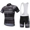 Short Sleeve Cycling Jersey White Bib Pants Bicycle Clothing Set Sport Cycling Clothes Suits