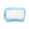 1pc PVC Makeup Bag Transparent Waterproof Large Capacity Cosmetics Travel Storage Bag In Plastic Zipper Toilet Bag