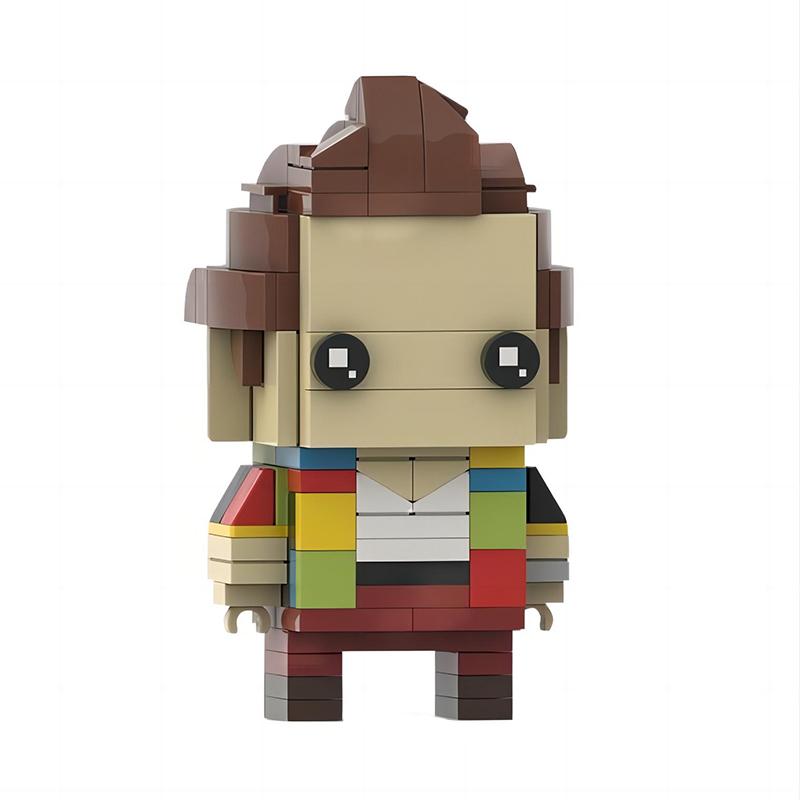 Идеи MOC для персонажей фильмов Комик Джим Керри Наборы Маска Тупой и еще тупее Яйца Строительные блоки Детские игрушки Подарки