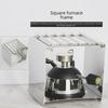 Stainless Steel Moka Pot & Teapot Stove Rack for Outdoor Cooking