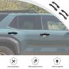 4x Carbon Fiber Door Handle Covers For Tundra 4Runner 2025 w/keyless Accessories