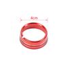 1pcs Headlight Switch Button Knob Trim Ring for Dodge RAM 1500 2010-2017 Red