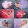 Fashion Newborn Clothes Photography Prop Hairband Baby Headband Infant Tutu Skirt Newborns Costume