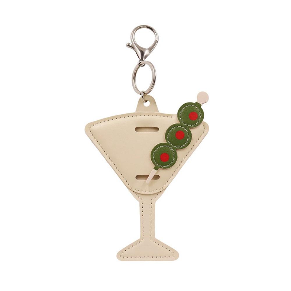 DIY Pu Leather Pendant Hanger Bag Charm Lovely Sunglasses Bag Car Accessory